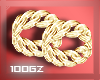 |gz| gold link bracelet