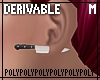 Knife Earrings M
