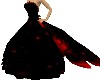 Black/Red Wedding Dress