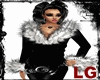LG Black&White Fur Top