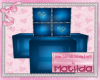 blue heart cubes w/poses