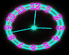 Neon Animated Clock