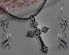 ♱ cross necklace ♱