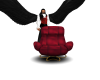 Ruby-Red Relax Chair