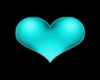 Teal heart 