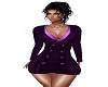 Sin Purple Jacket  Dress
