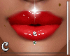 Red lipstick Mesh head
