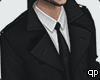 pq- Trench Coat Black W