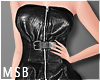 B | Black Latex Dres