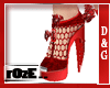 [R] D&G red Night shoes