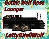 GothicWolfRose Lounger