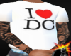 I Love DC Tee