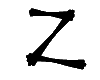 simple uppercase Z