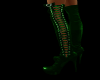 (MTA) Green PVC Boots