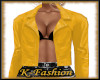 K-Yellow Leather Jacket