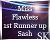 Miss Flawless 1st RUP