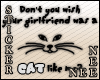 *Nee Cat like me sticker