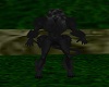 Cat Leg Fur Black V1