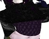 Black Purple Sweater