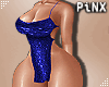 NYE Sexy Blue Mini Dress