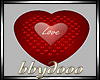 Animated Love Heart Rug 