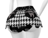 CH. DENIM EML SKIRT B&W