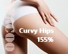 Curvy Hips 155%