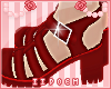☆Kids red Sandals