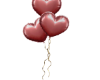 Heart Balloon Cluster