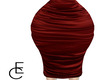 EMBX Red Satin Dress