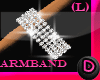 *D* !Diamond Armband (L)