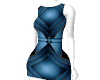 blue n black sexy dress