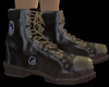 SN Black Leather Boots