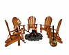 Cabin Chair Circle Fire