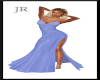 [JR] Purple Shimmer Gown