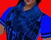 Scarf blu