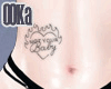 🖤Belly Tattoo NotYour