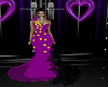 Purple Dress w/ flowers