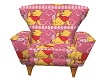 pooh feedin chair pink