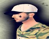 hat white and black x_o