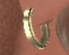 Gold Earring Left