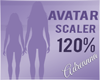 ADR# Avatar Scaler 120%