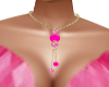 (LMG)Pink Drop Necklace
