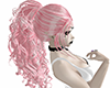 White & Pink Sandy Hair