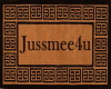 J|Jussmee4u Welcome mat