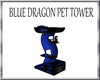 blue dragon pet tower