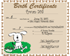 Tywan Birth Certificate