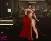 Gala Gown Red&Gold
