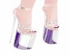 !Plastic Heels Purple