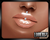 [Lo] Silver Lip Piercing